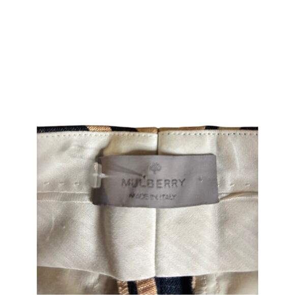 Mulberry Company Design Pants Trousers Graphic Print Made in Italy Women's sz 4 - Picture 6 of 9